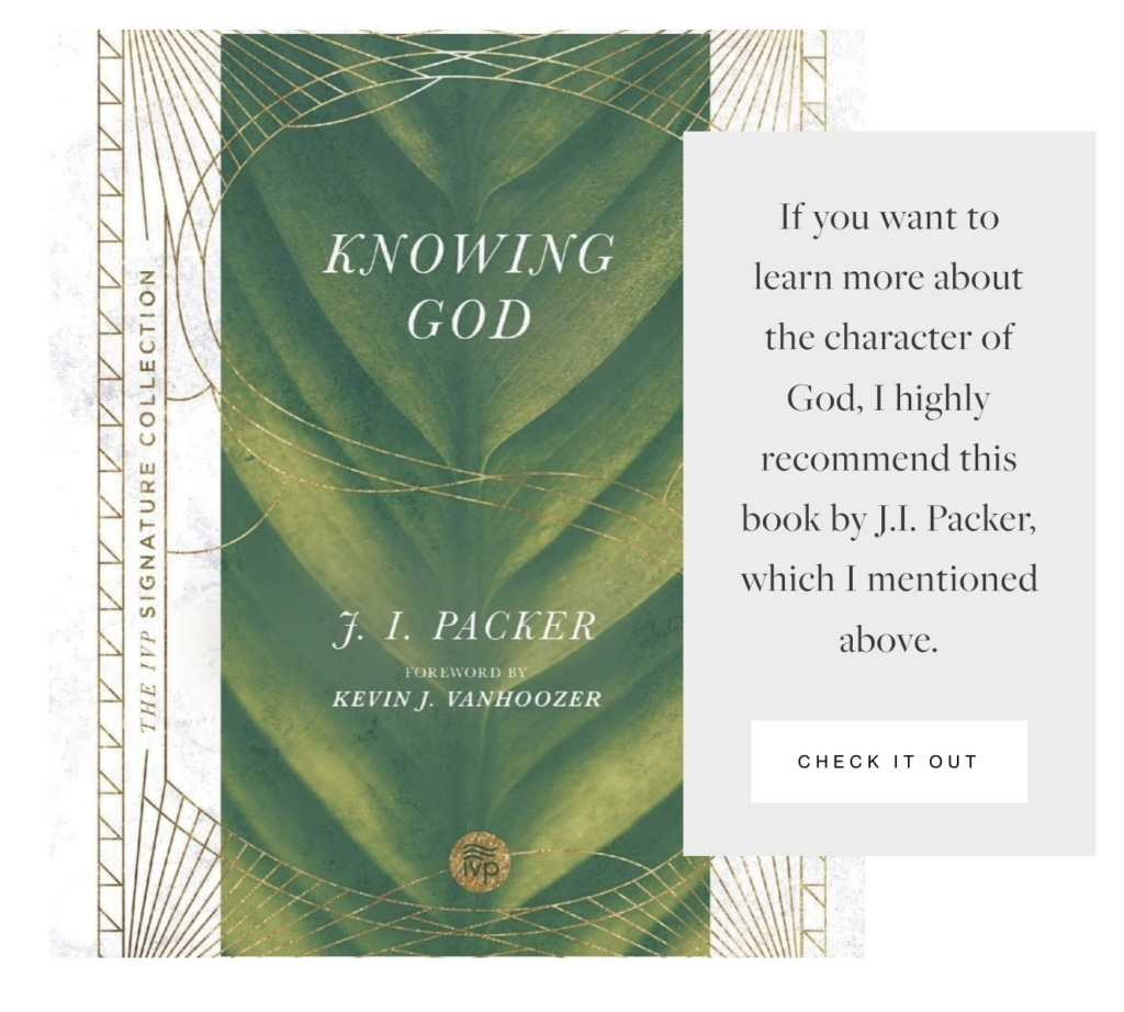 Knowing God J.I. Packer